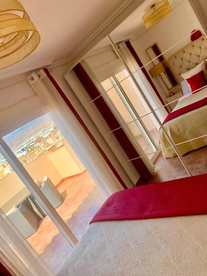 Atico Deluxe Entre Centro Y Playa Salinas Con Terraza, Wifi, Piscina Climatizada, Gym, Sauna Y Garaje -Smart Tv روكيتاس ذي مار المظهر الخارجي الصورة