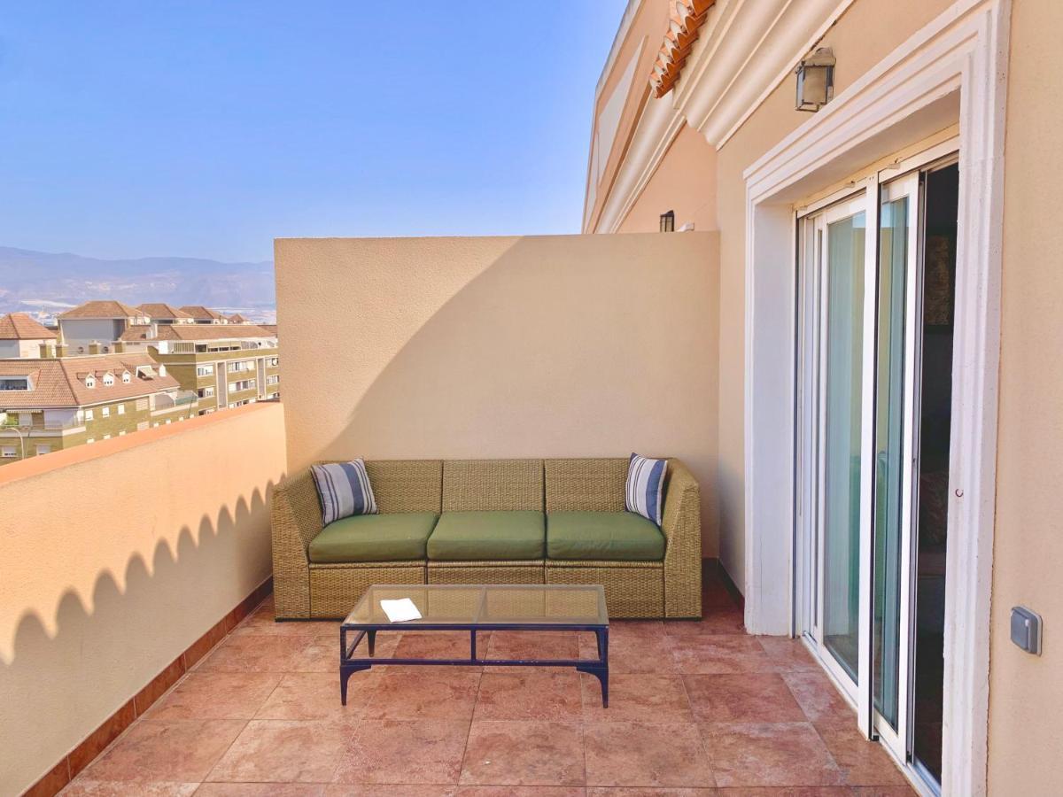 Atico Deluxe Entre Centro Y Playa Salinas Con Terraza, Wifi, Piscina Climatizada, Gym, Sauna Y Garaje -Smart Tv روكيتاس ذي مار المظهر الخارجي الصورة